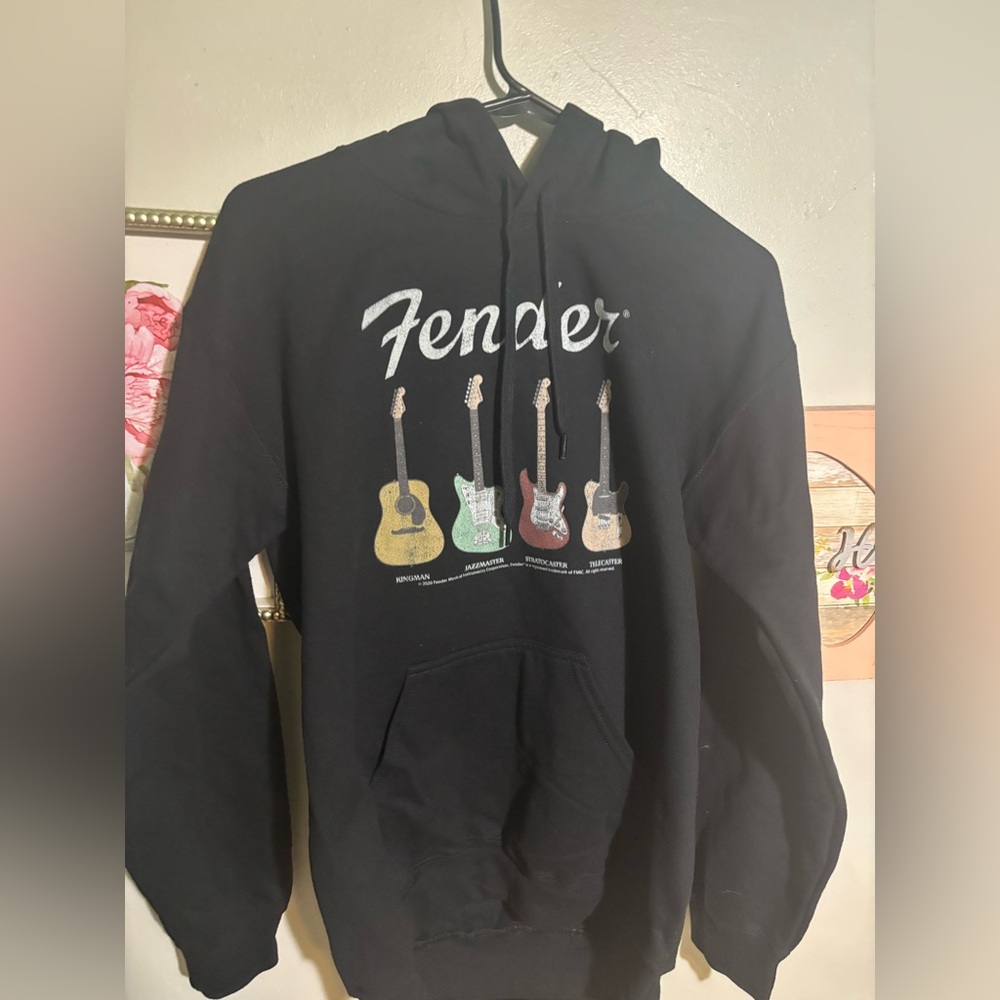 🎵Musical vintage guitar lineup pullover hoodie 🎶